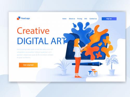 Creative Digital Landing Page - creative-digital-landing-page