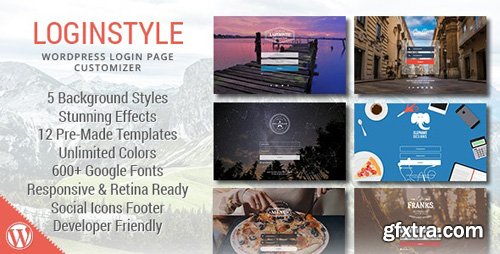 CodeCanyon - Loginstyle v1.1.3 - WordPress Login Page Styler - 16684830