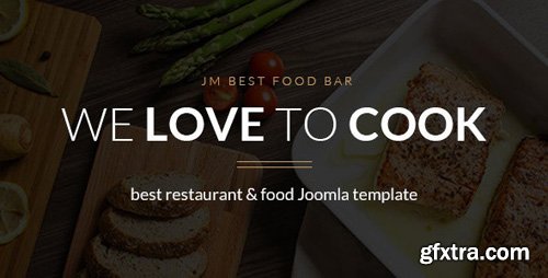 ThemeForest - JM Best Food Bar v1.04 - restaurant Joomla template - 15205296