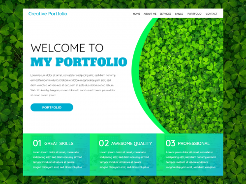 Creative Portfolio Landing Page - creative-portfolio-landing-page