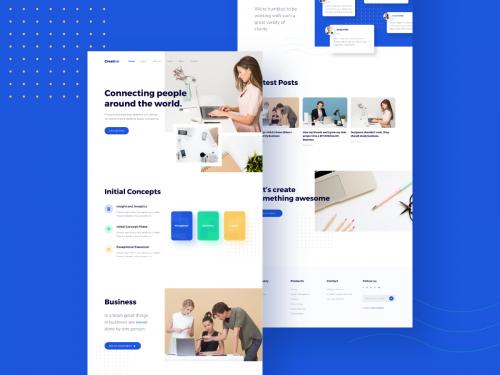 Creativo business landing page v1 - creativo-business-landing-page