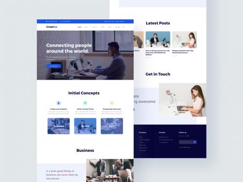 Creativo business landing page v2 - creativo-business-landing-page-v2