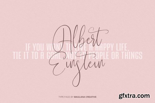 Mistari Typeface - Script And Sans