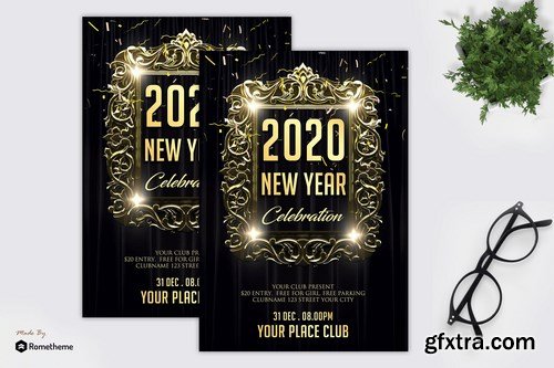 New Year Celebration Party - Flyer