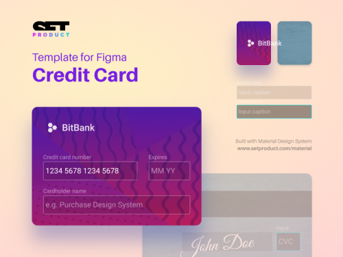 Credit card template - credit-card-template