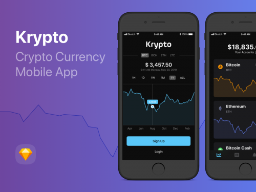 Crypto App UI Kit - crypto-app-ui-kit