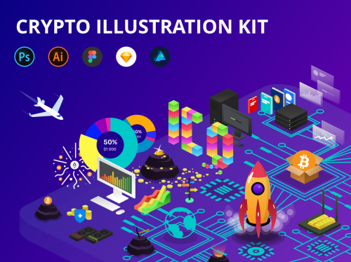 Crypto Illustration Kit - Update! - crypto-illustration-kit-free-update