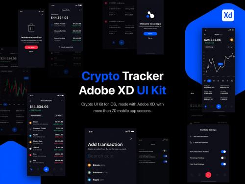 Crypto Portfolio Tracker App - crypto-portfolio-tracker-ui-kit-for-ios