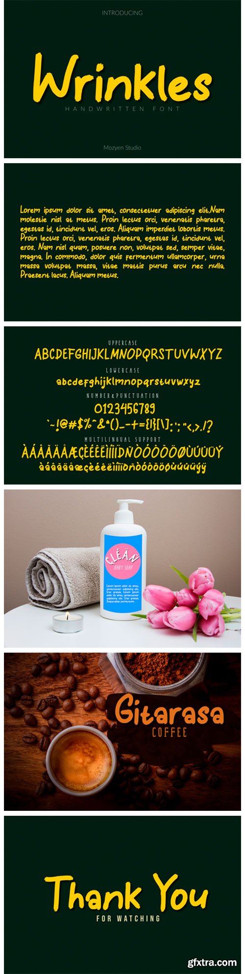 Wrinkles Font