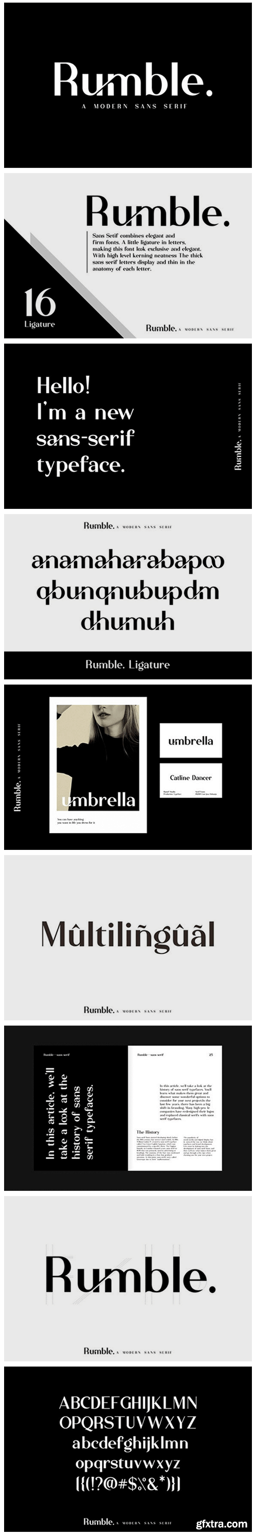 Rumble Font