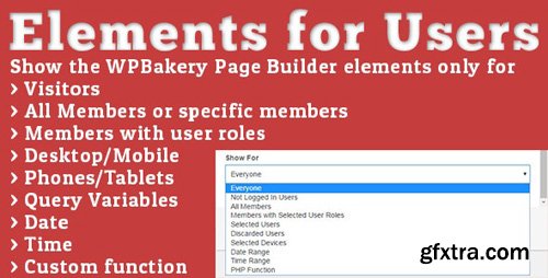 CodeCanyon - Elements for Users v1.5.4 - Addon for WPBakery Page Builder - 13758689