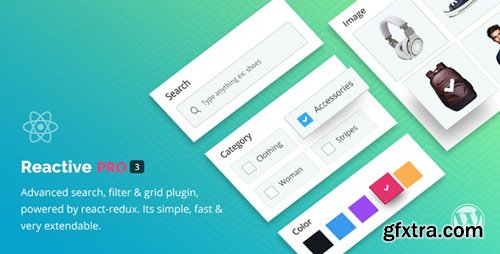 CodeCanyon - Reactive Pro v4.0.6.4.1 - Advanced WordPress Search Filter Map & Grid - 17425763