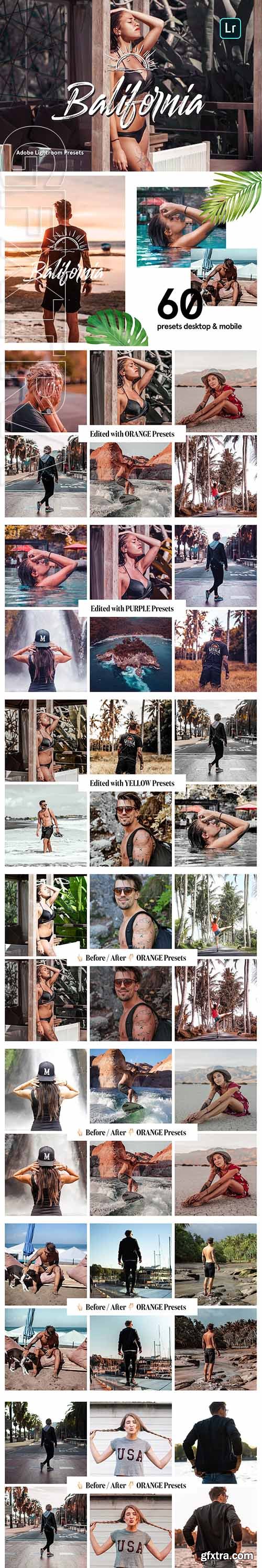 CreativeMarket - 60+ Balifornia Presets Bundle 4338377