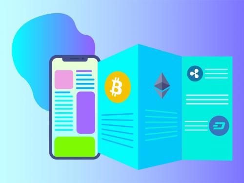 Cryptocurrency News 2D Illustration - cryptocurrency-news-2d-illustration