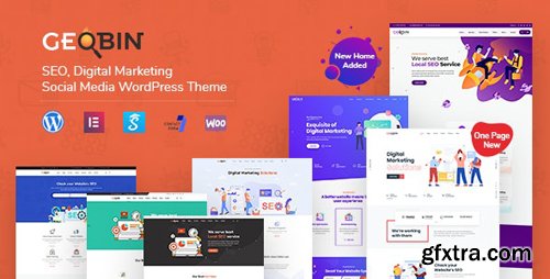 ThemeForest - GeoBin v2.4 - Digital Marketing Agency, SEO WordPress Theme - 21901781