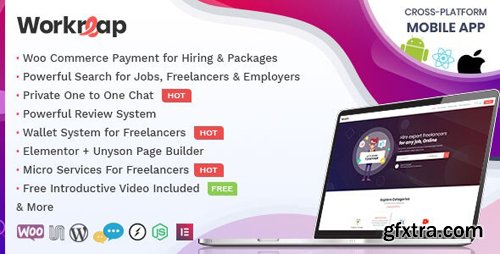 ThemeForest - Workreap v1.3.2 - Freelance Marketplace and Directory WordPress Theme - 23712454