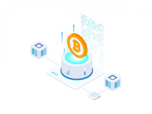 Cryptocurrency Technology Blockchain Isometric 4 - FV - cryptocurrency-technology-blockchain-isometric-4-fv