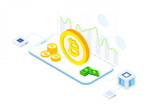 Cryptocurrency Technology Blockchain Isometric 5 - FV - cryptocurrency-technology-blockchain-isometric-5-fv