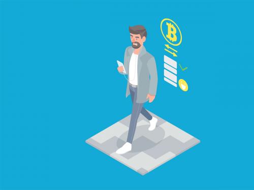 Cryptocurrency Transactions Isometric - Li - cryptocurrency-transactions-isometric-li