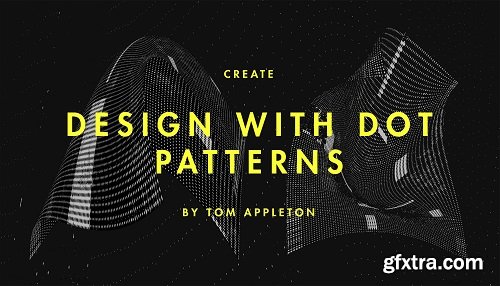 Design using dots - create abstract shapes and poster designs using halftone