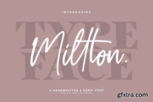 Millton - Font Duo