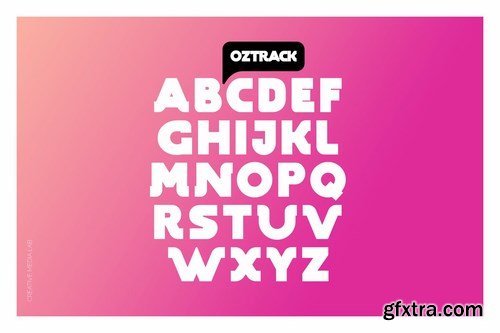 Oztrack Font