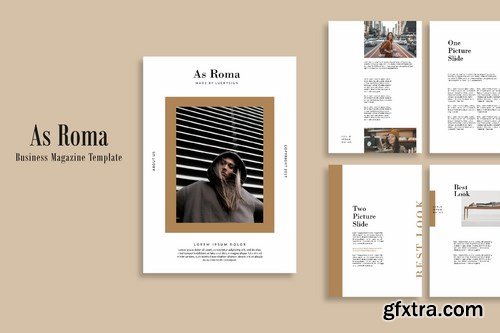 As Roma Business Magazine Template