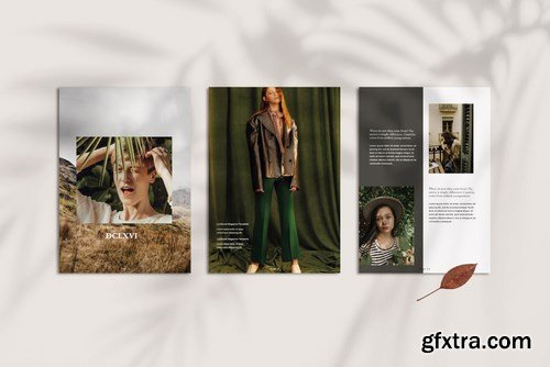 Magazine Business Agency DCLXVI Template