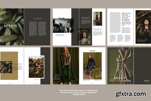 Magazine Business Agency DCLXVI Template