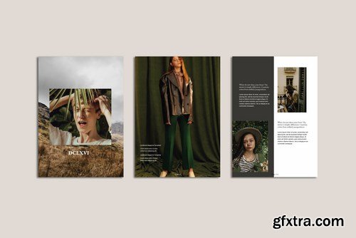 Magazine Business Agency DCLXVI Template