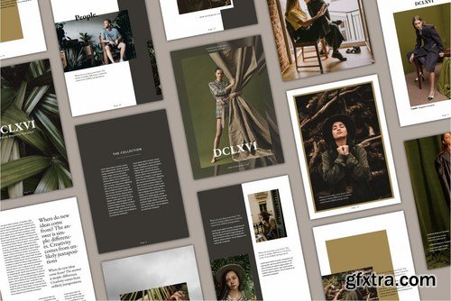 Magazine Business Agency DCLXVI Template