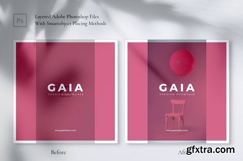 GAIA Fashion Store Instagram & Facebook Post