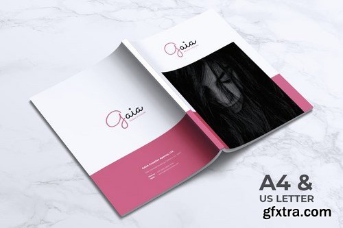 GAIA Company Creative Agency Portfolio Brochures