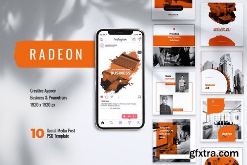 RADEON Creative Agency Instagram & Facebook Post