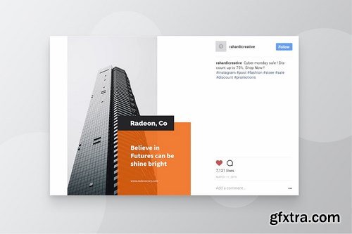 RADEON Creative Agency Instagram & Facebook Post