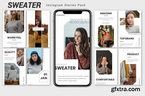 Hoodie - Instagram Story Pack