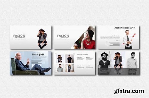 Fashion Powerpoint and Keynote Templates