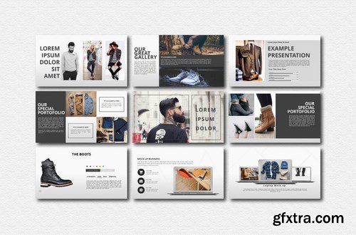 Fashion Powerpoint and Keynote Templates