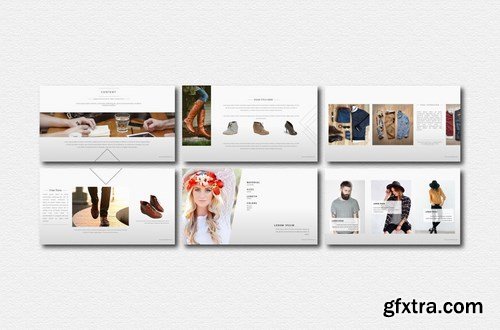 Fashion Powerpoint and Keynote Templates