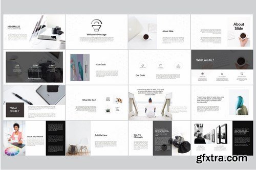 Minimalis Powerpoint and Keynote Templates