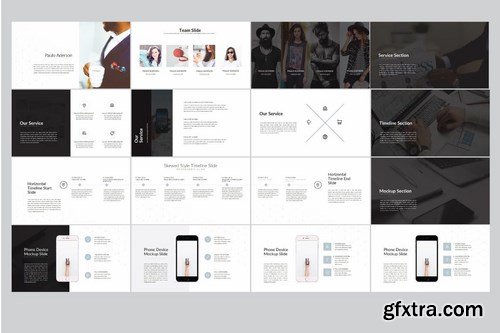 Minimalis Powerpoint and Keynote Templates