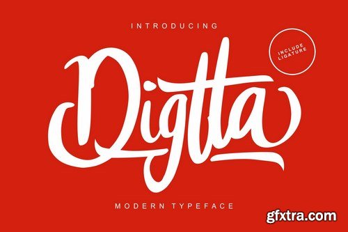 Digtta Modern TypeFace