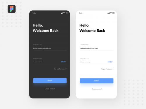 Daily UI #1 - Login Page - daily-ui-1-login-page