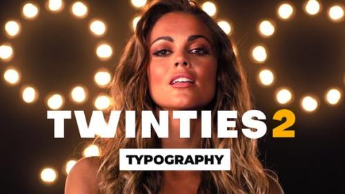 Videohive - Twinties 2 opener Typography