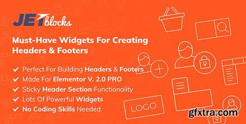 JetBlocks v1.2.0 - The Must-Have Headers & Footers Widgets For Elementor