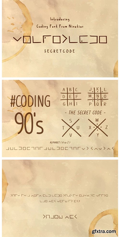 Secretcode Font