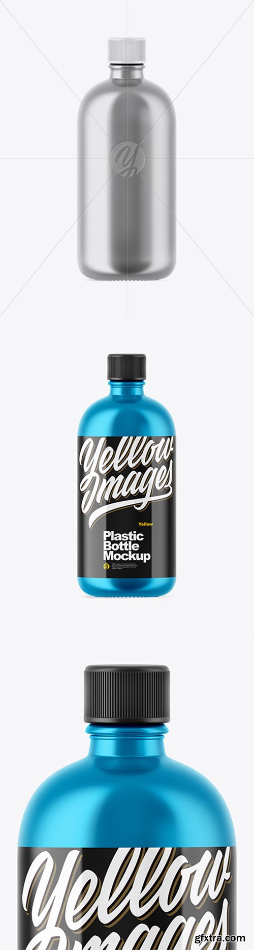 Metallic Bottle Mockup 52048