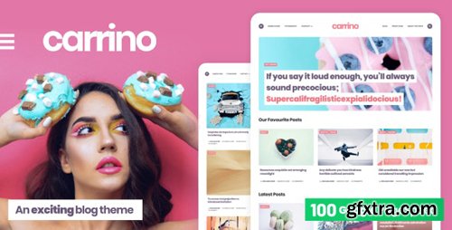 ThemeForest - Carrino v1.4.4 - An Exciting Gutenberg Blog Theme - 23109678