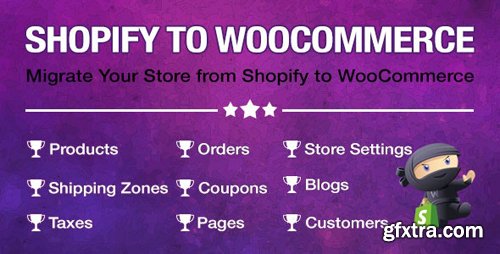 CodeCanyon - Import Shopify to WooCommerce v1.0.8.1 - Migrate Your Store from Shopify to WooCommerce - 23741313