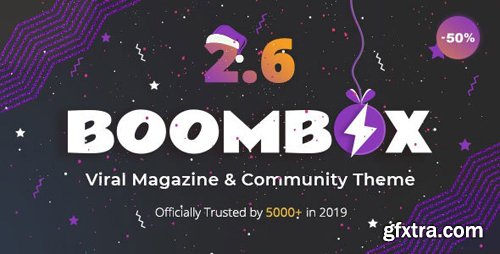 ThemeForest - BoomBox v2.6.0.2 - Viral Magazine WordPress Theme - 16596434 - NULLED